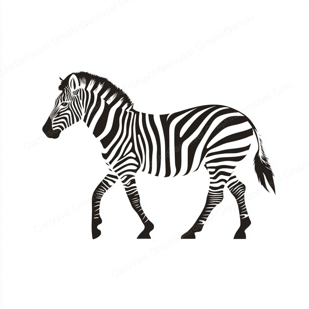 Zebra Vector Graphic preview