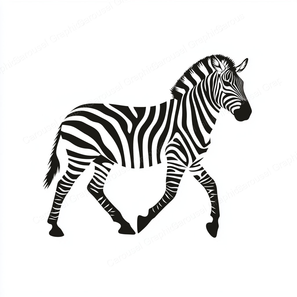 Zebra Vector Graphic preview