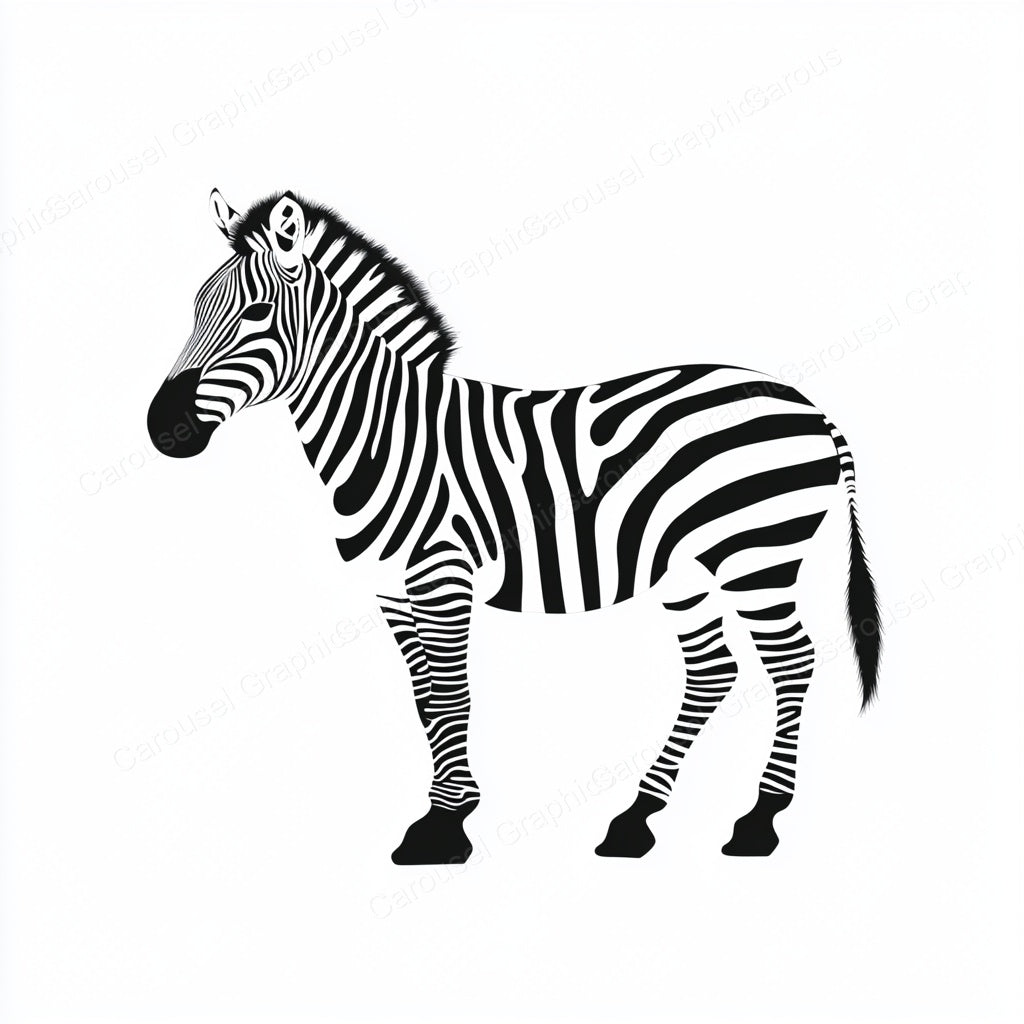 Zebra Vector Graphic preview