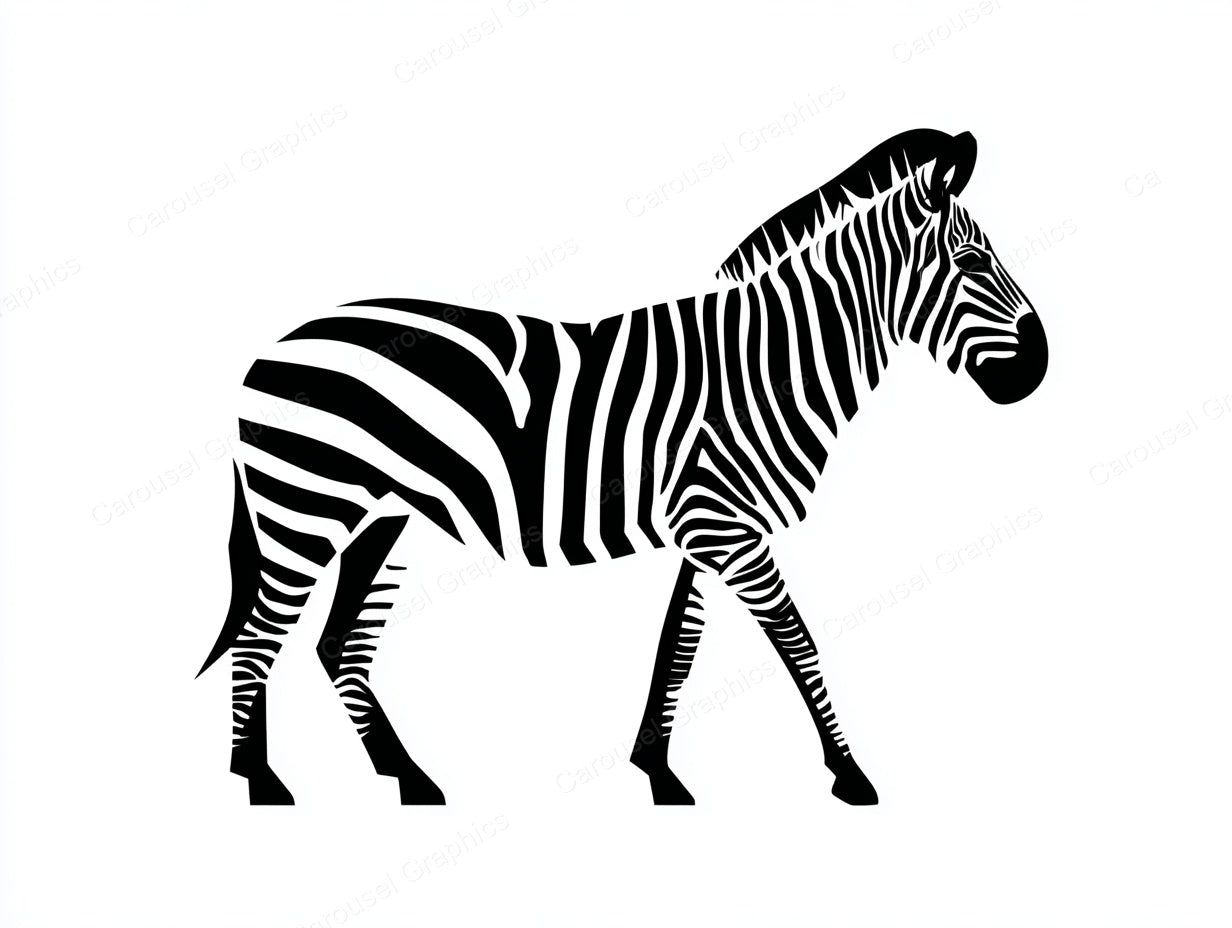 Zebra Vector Graphic preview
