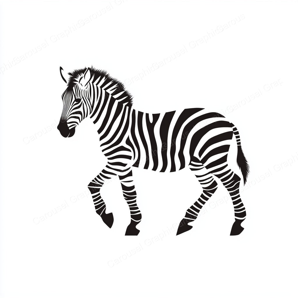 Zebra Vector Graphic preview