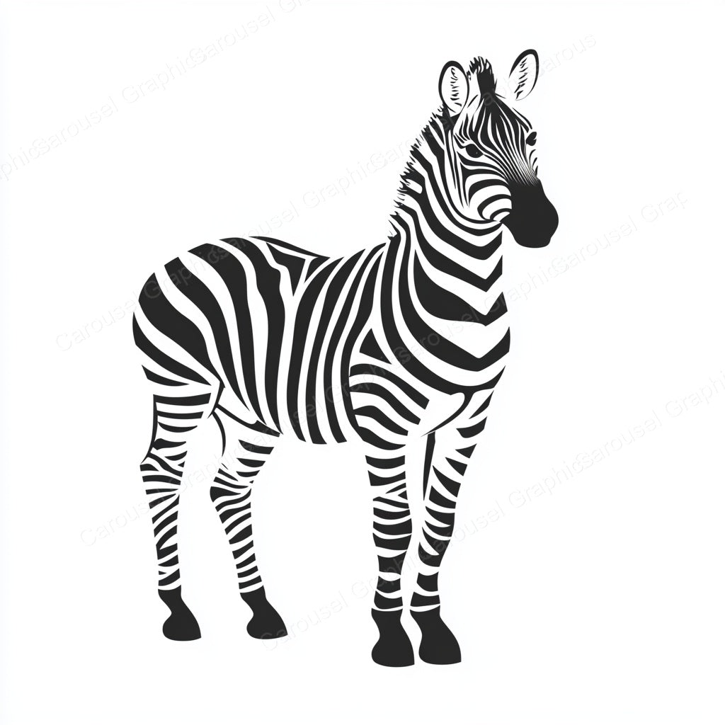Zebra Vector Graphic preview