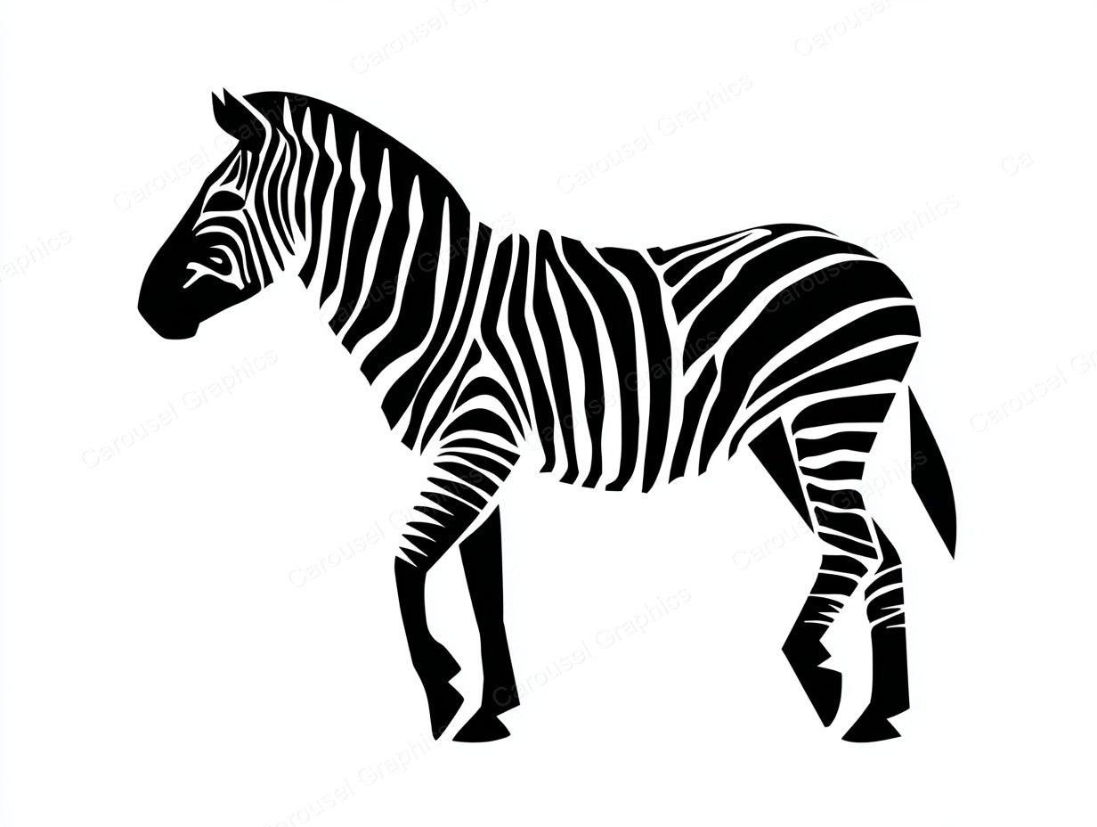 Zebra Vector Graphic preview