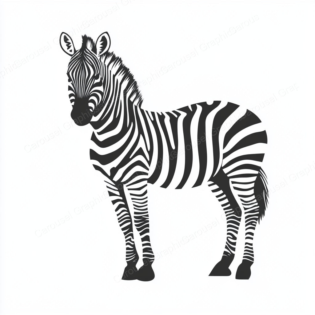 Zebra Vector Graphic preview