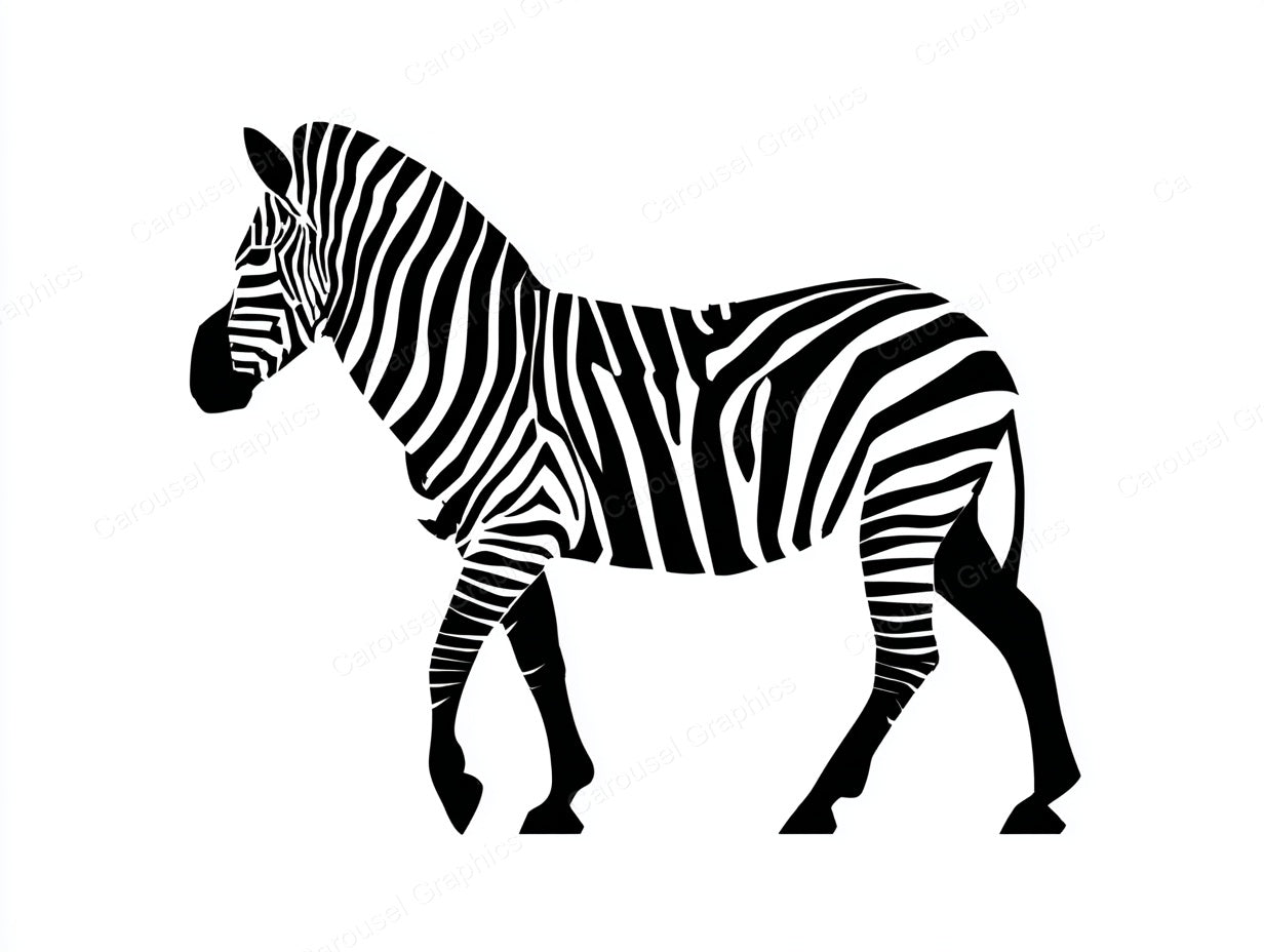 Zebra Vector Graphic preview