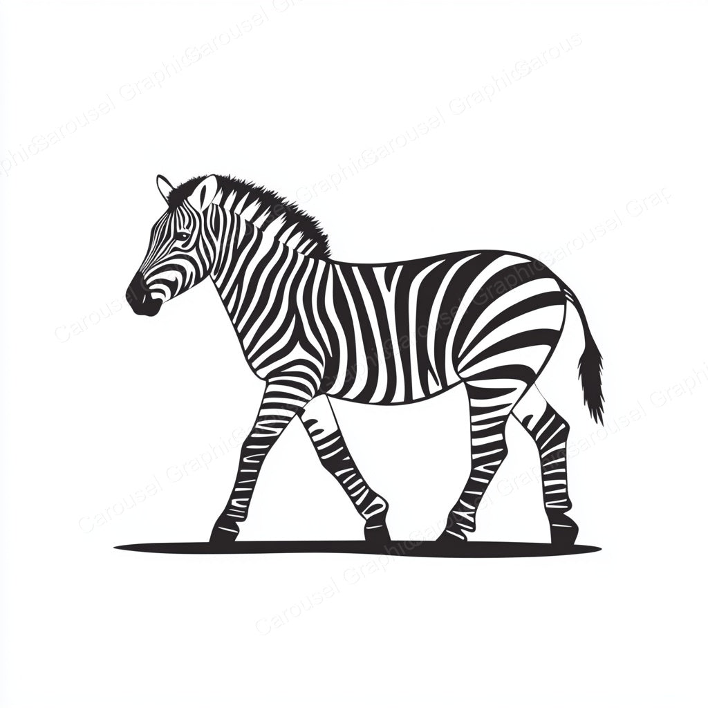 Zebra Vector Graphic preview
