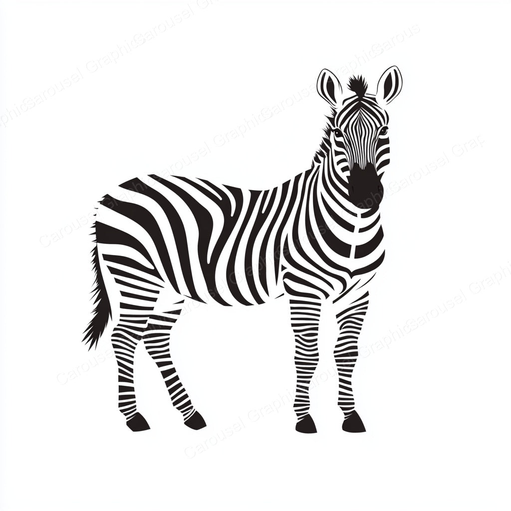 Zebra Vector Graphic preview