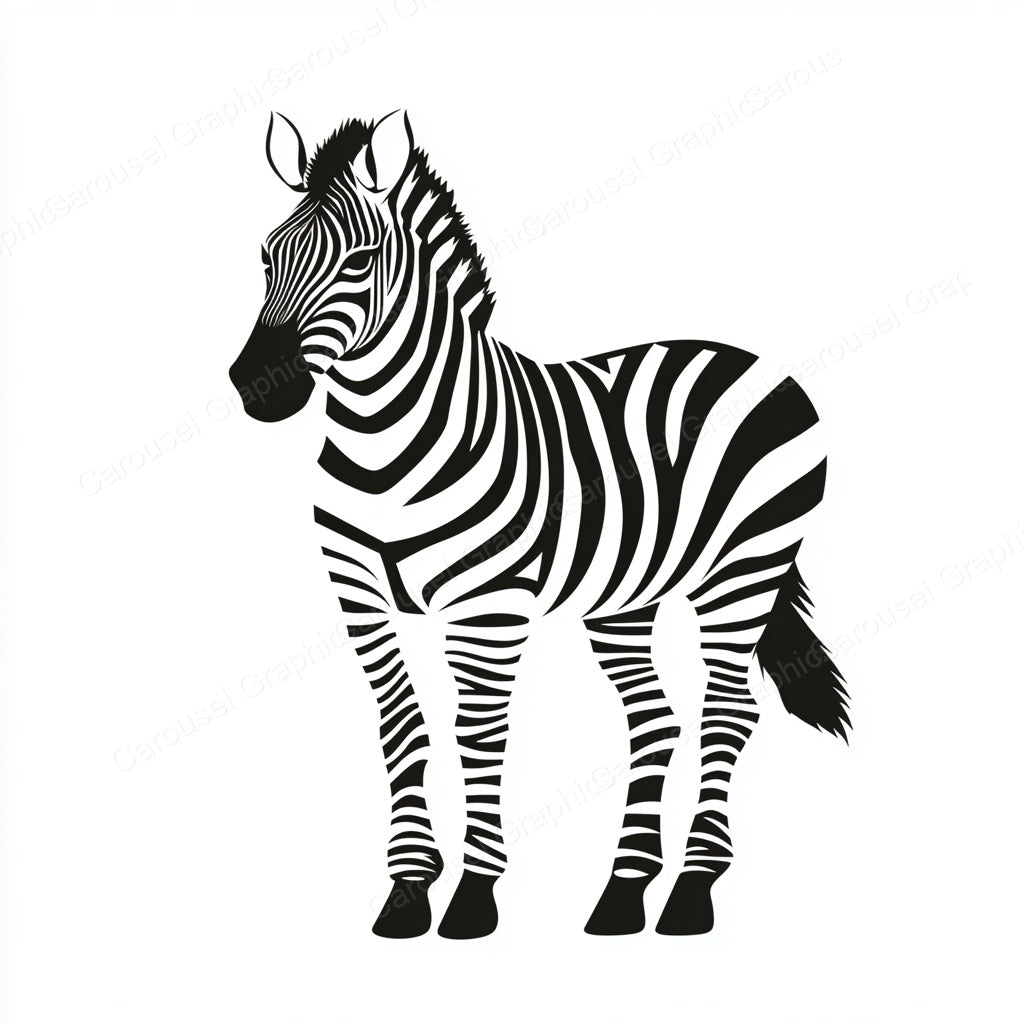 Zebra Vector Graphic preview