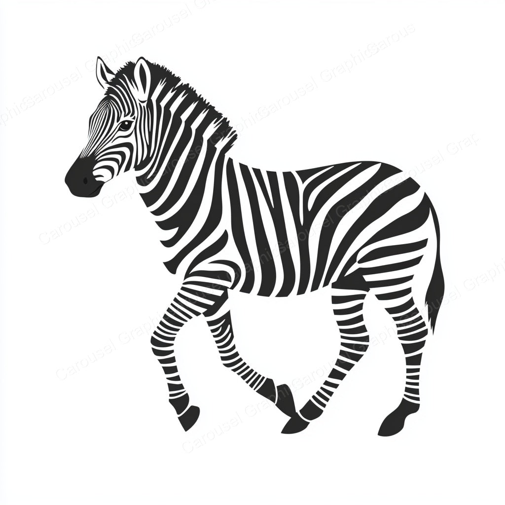 Zebra Vector Graphic preview