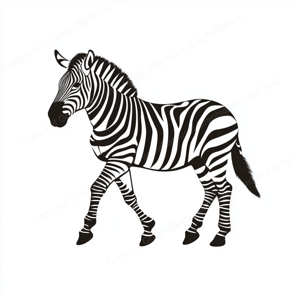 Zebra Vector Graphic preview