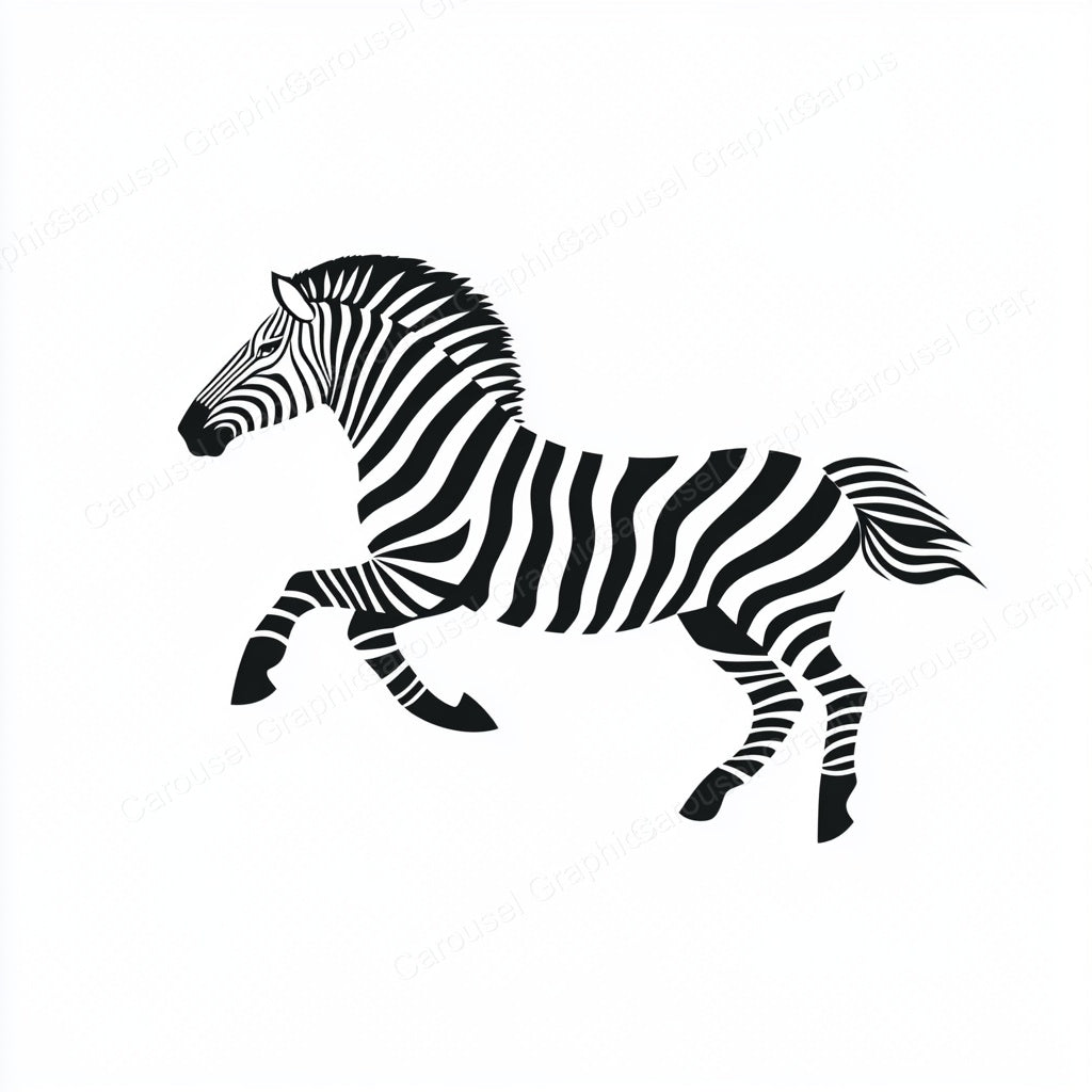 Zebra Vector Graphic preview