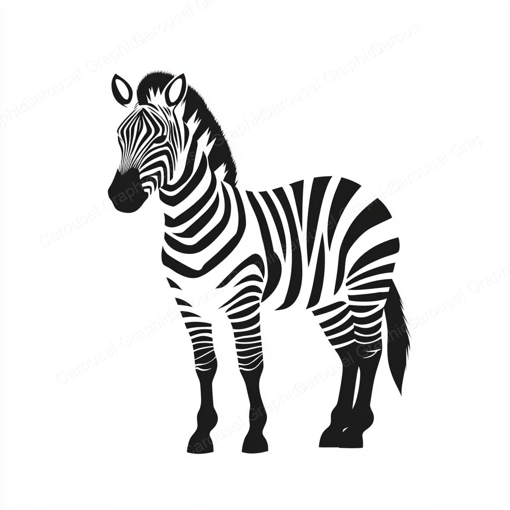 Zebra Vector Graphic preview
