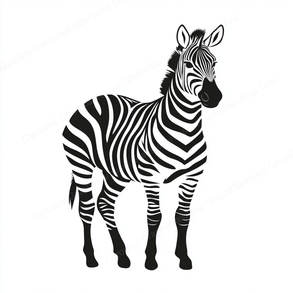 Zebra Vector Graphic preview