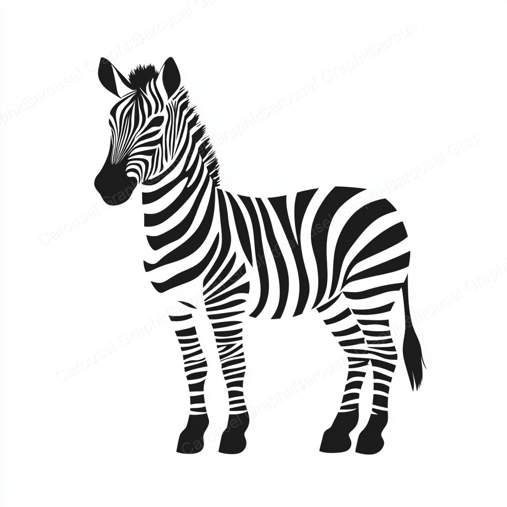 Zebra Vector Graphic preview