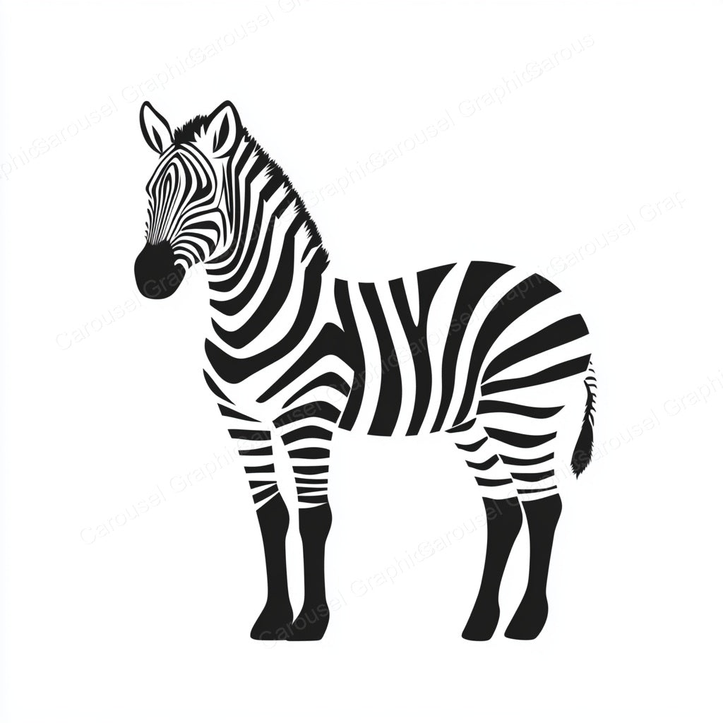 Zebra Vector Graphic preview