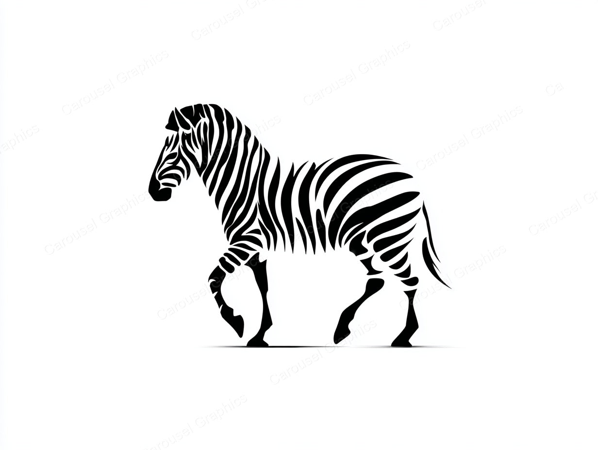 Zebra Vector Graphic preview