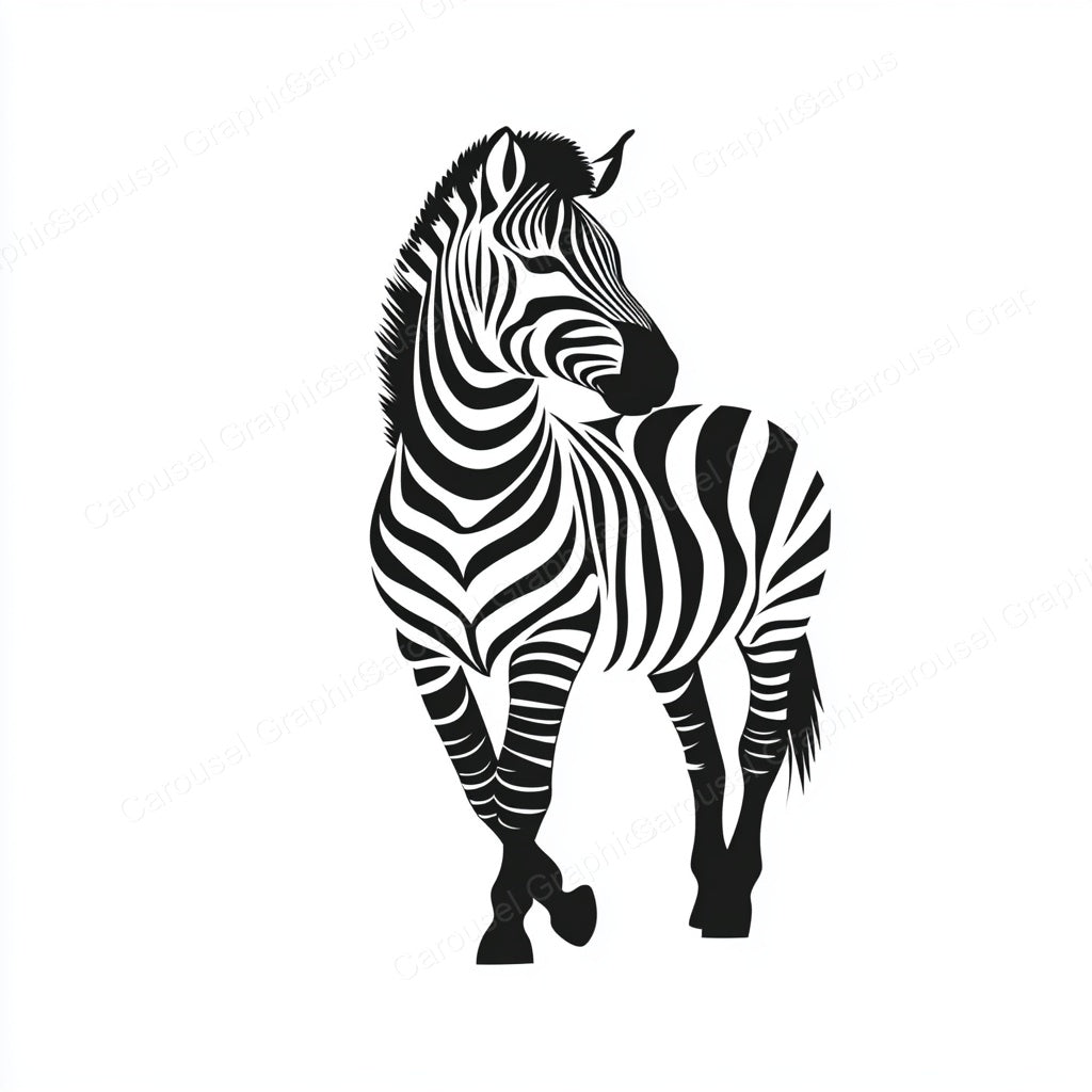 Zebra Vector Graphic preview