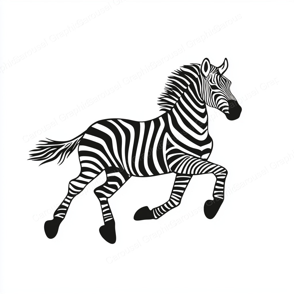 Zebra Vector Graphic preview