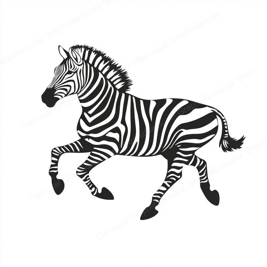 Zebra Vector Graphic preview
