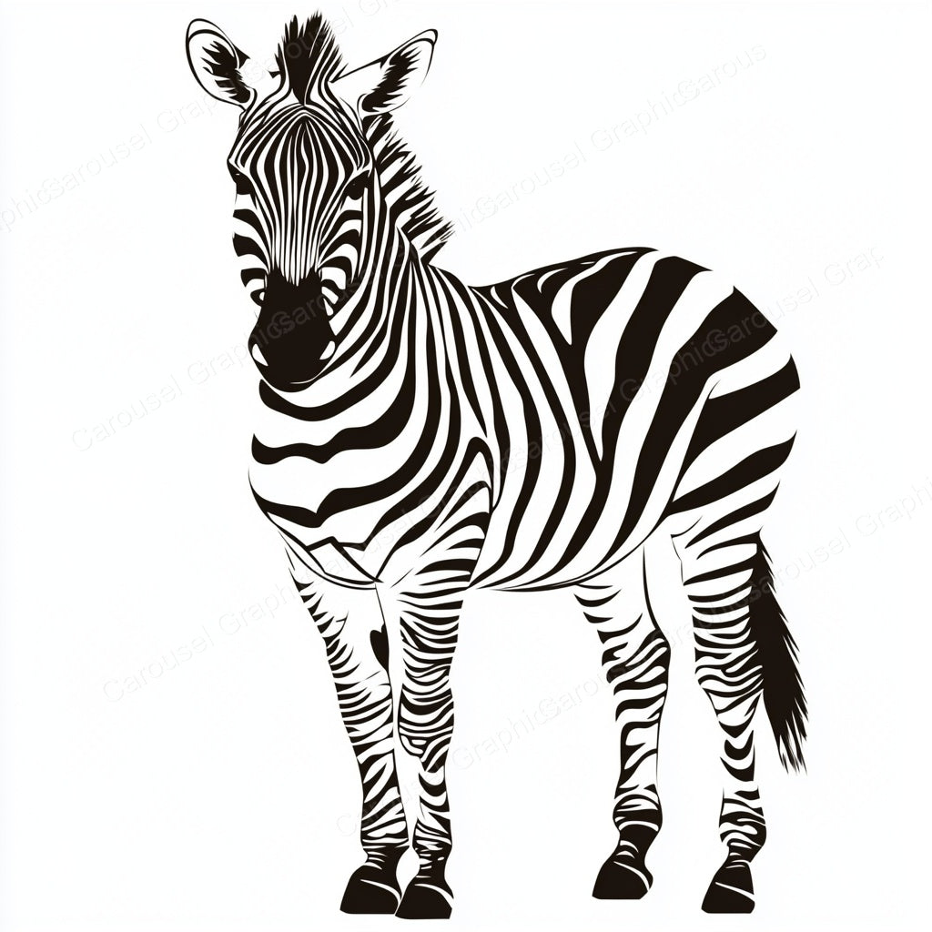 Zebra Vector Graphic preview