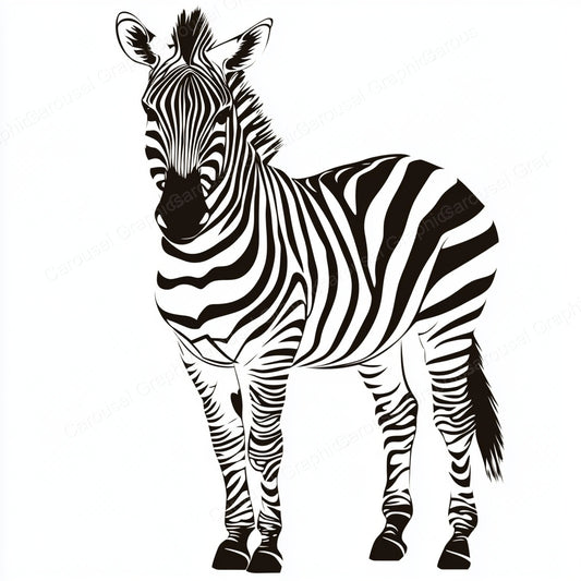 Zebra Vector Graphic preview