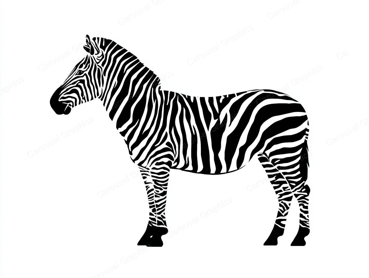 Zebra Vector Graphic preview