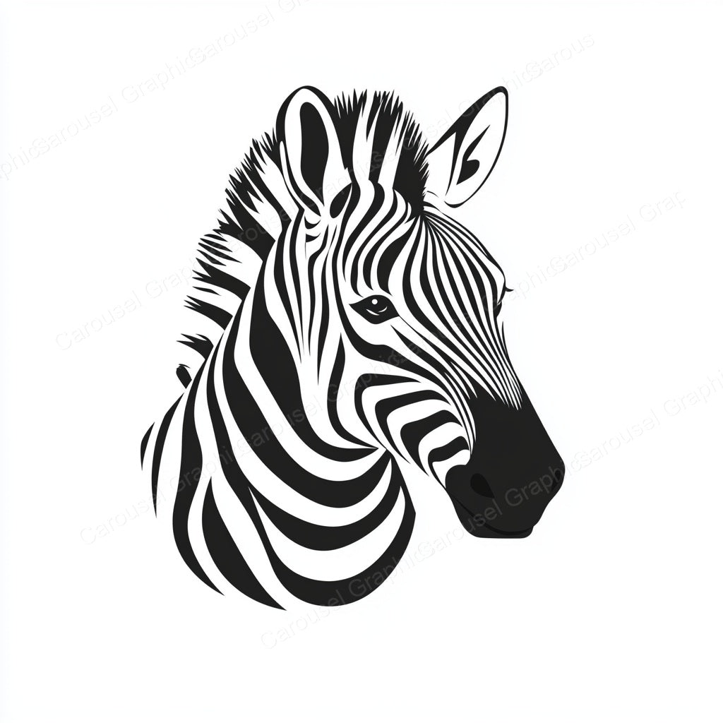 Zebra Vector Graphic preview