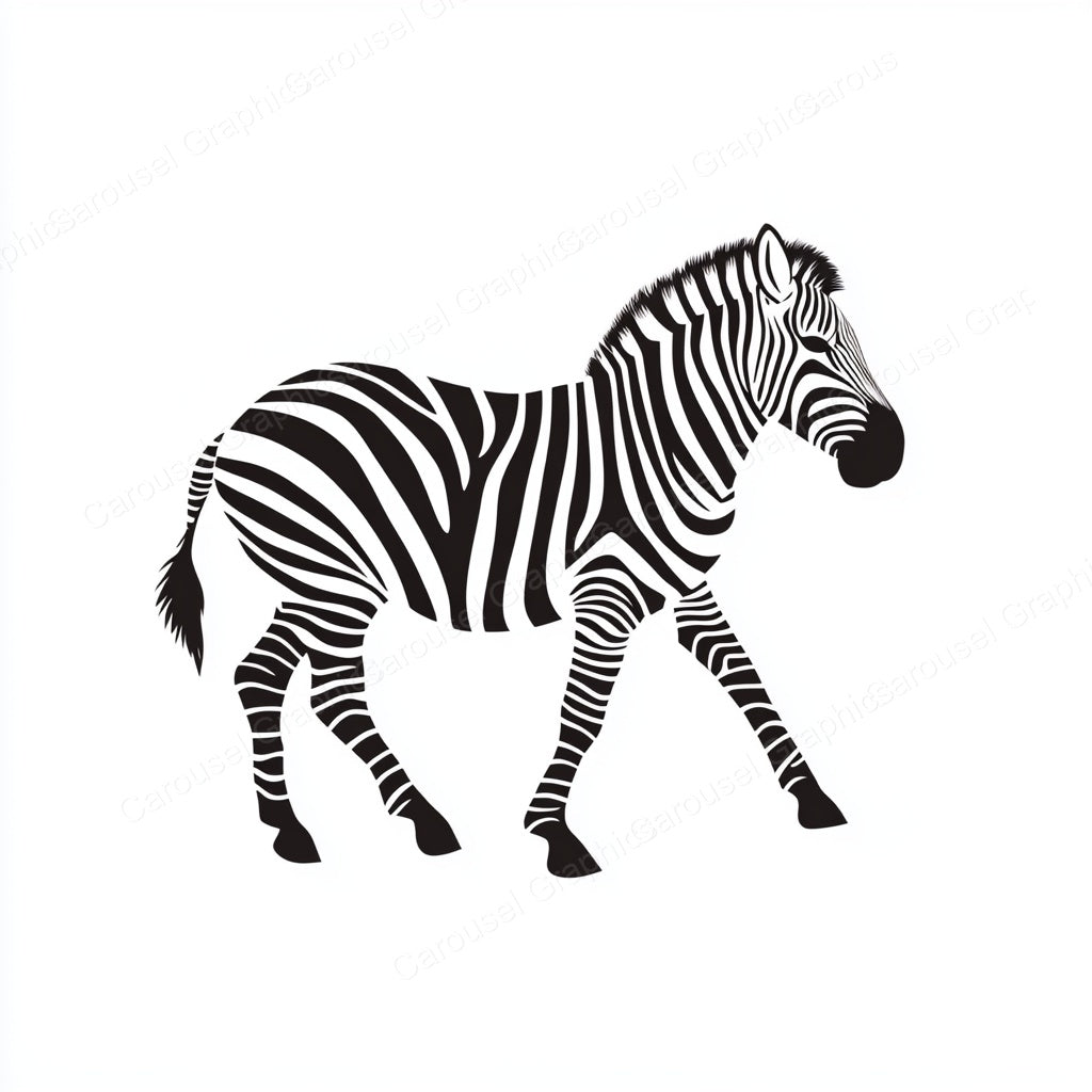Zebra Vector Graphic preview