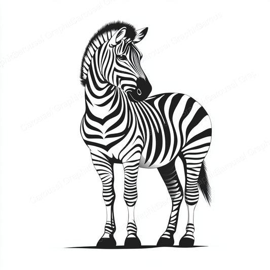 Zebra Vector Graphic preview