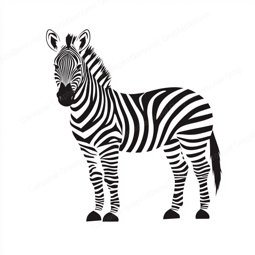 Zebra Vector Graphic preview