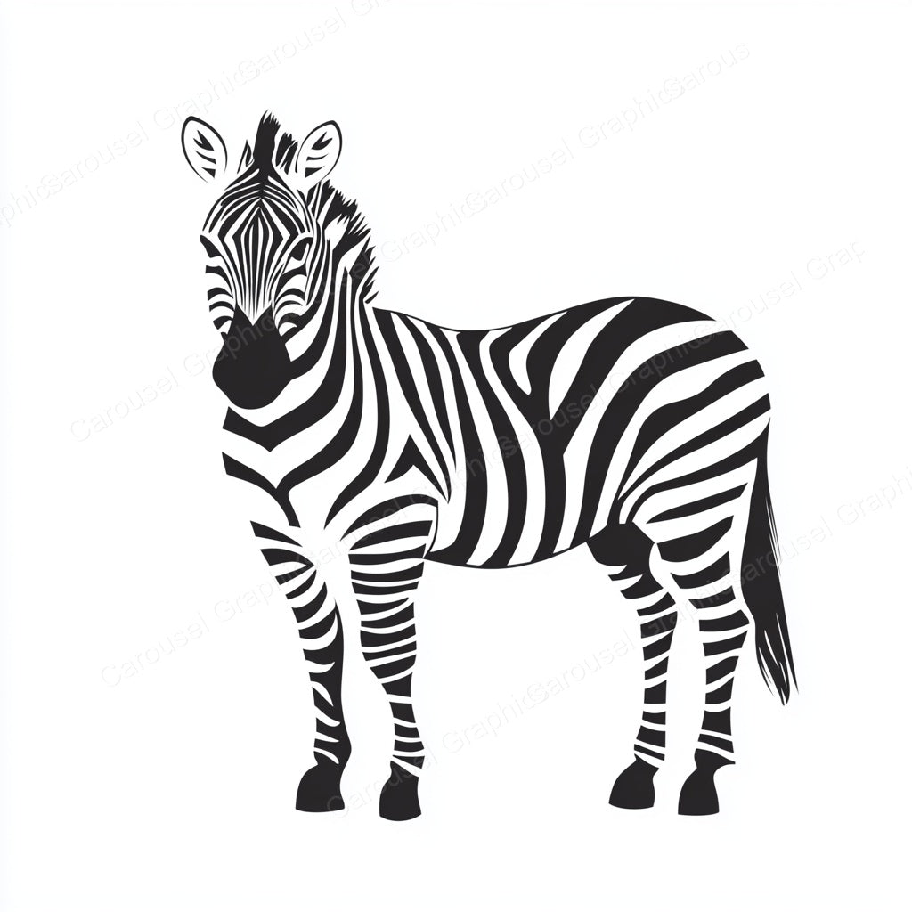 Zebra Vector Graphic preview