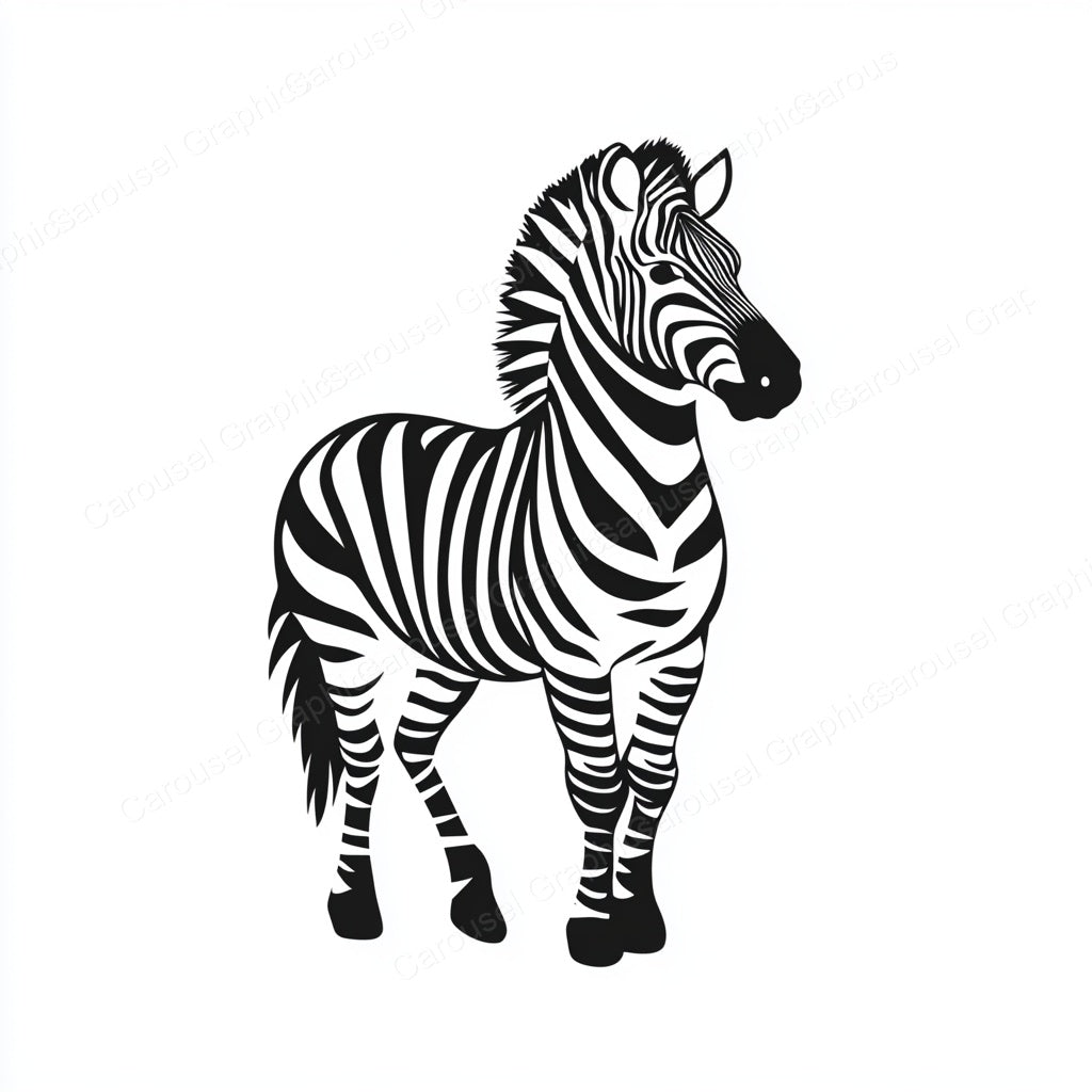 Zebra Vector Graphic preview