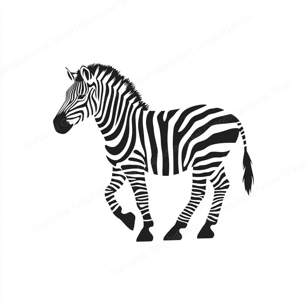 Zebra Vector Graphic preview