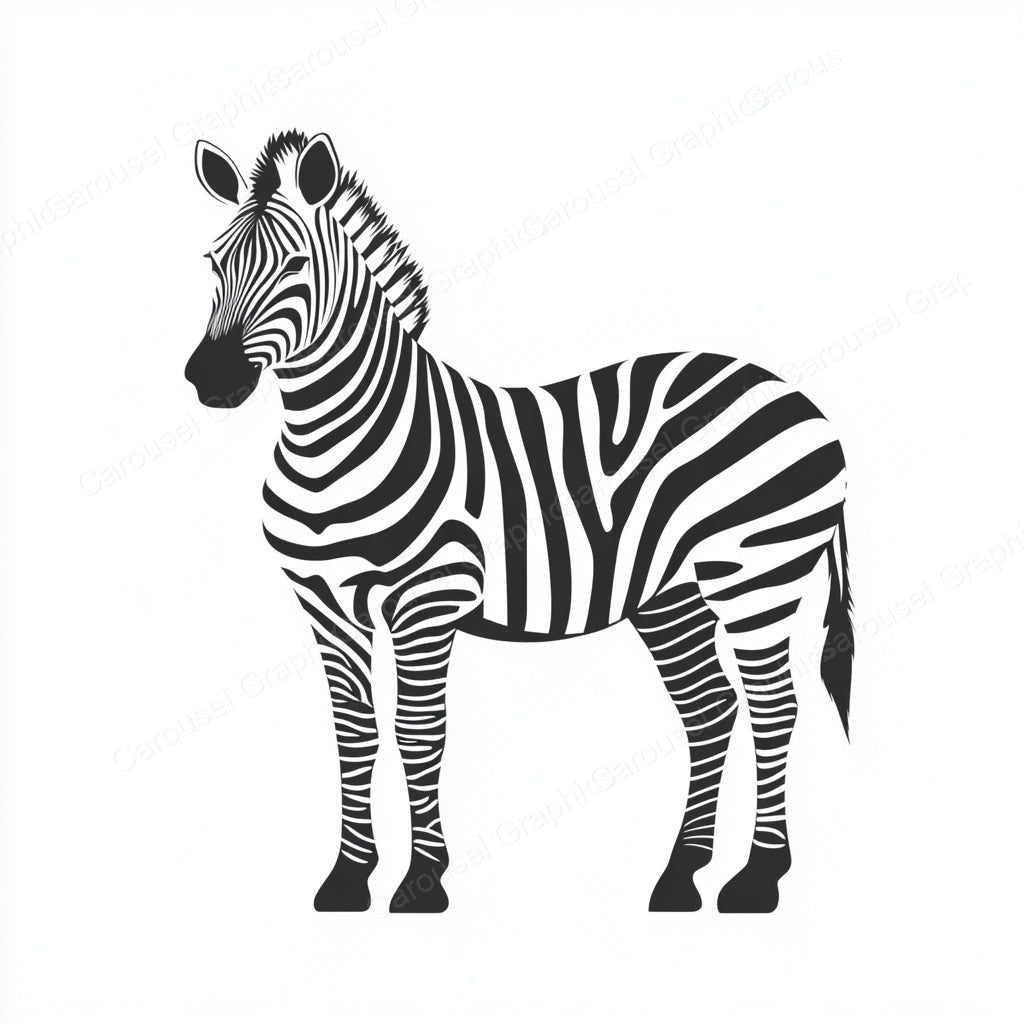 Zebra Vector Graphic preview