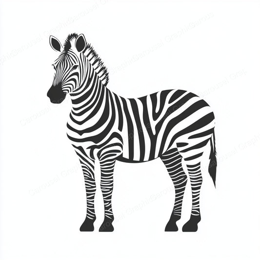 Zebra Vector Graphic preview