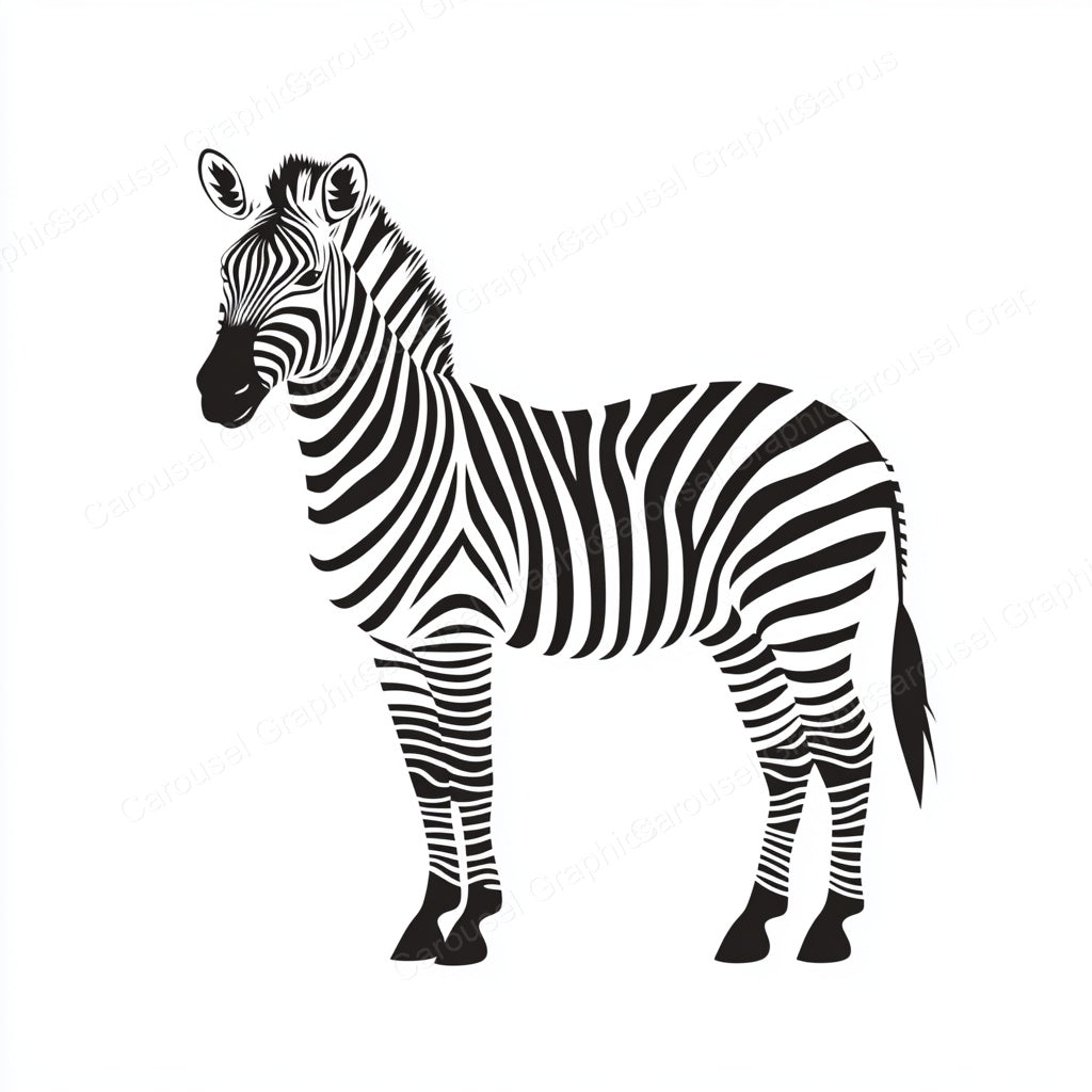 Zebra Vector Graphic preview