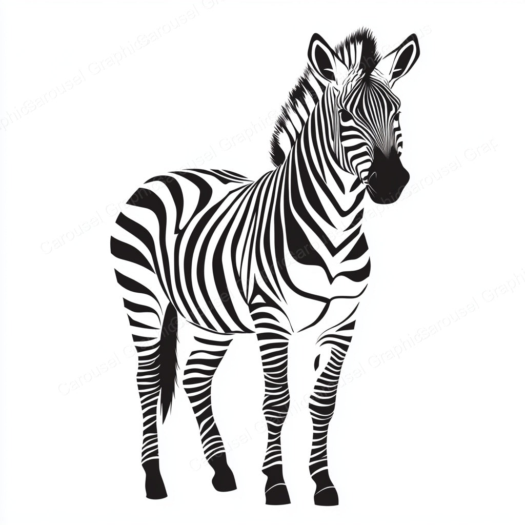 Zebra Vector Graphic preview