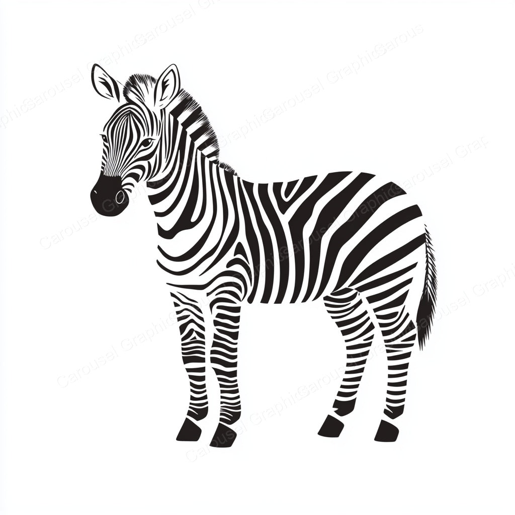 Zebra Vector Graphic preview