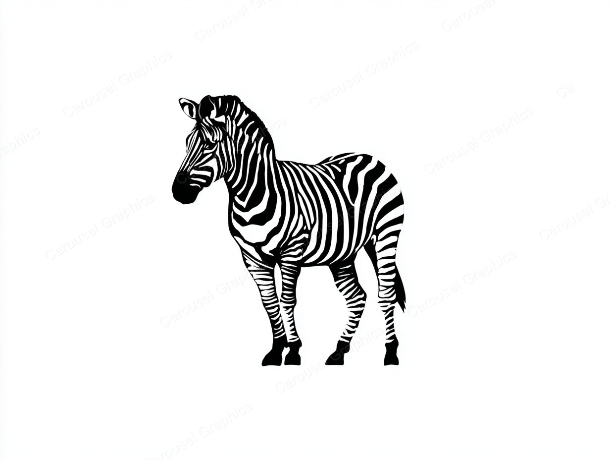 Zebra Vector Graphic preview
