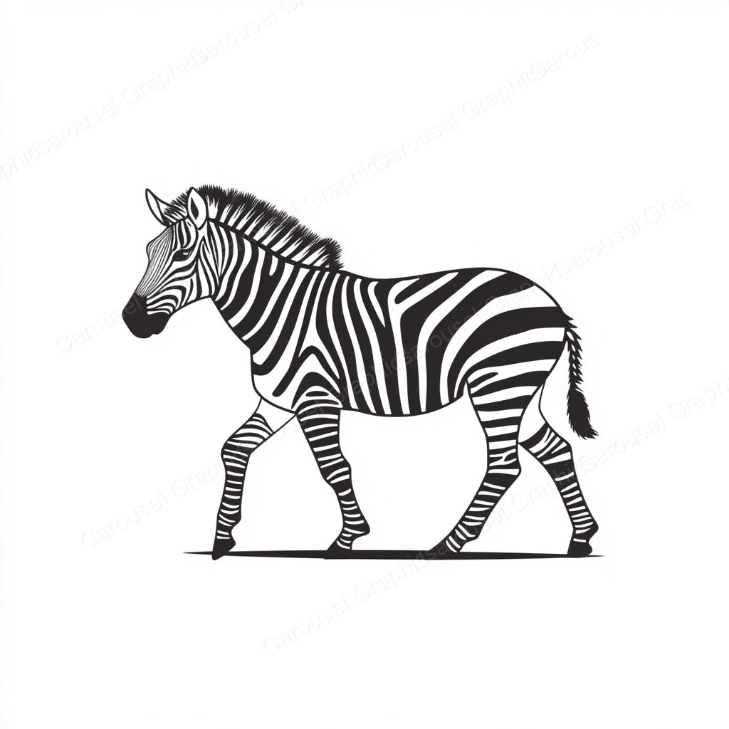 Zebra Vector Graphic preview