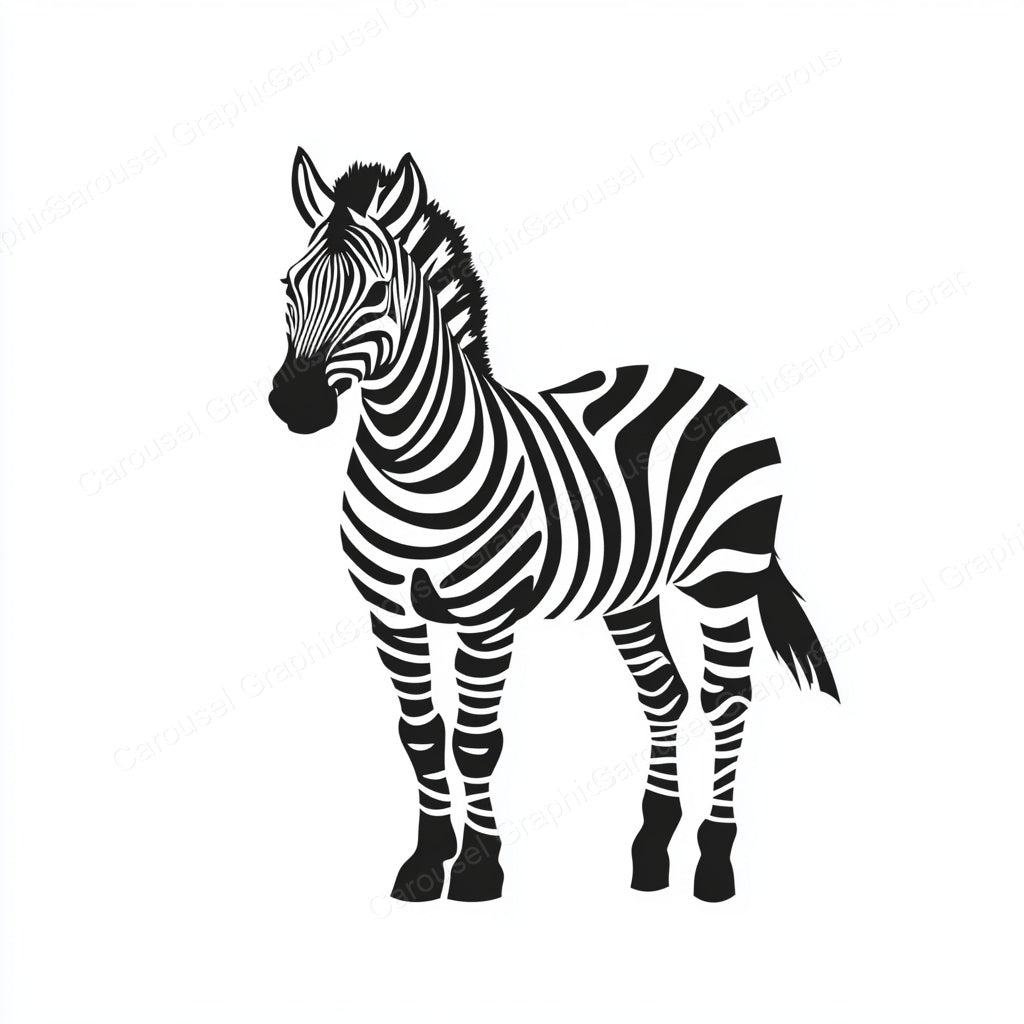 Zebra Vector Graphic preview