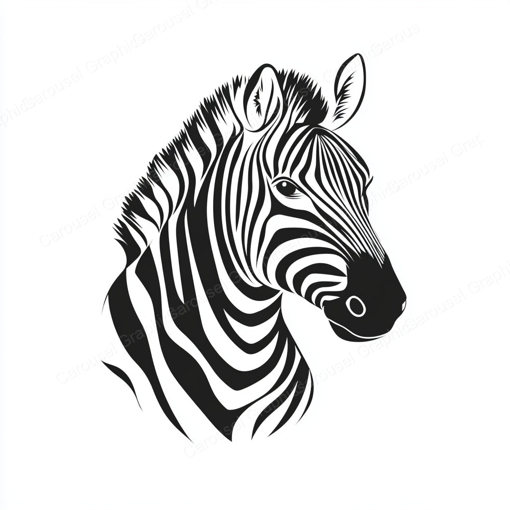 Zebra Vector Graphic preview
