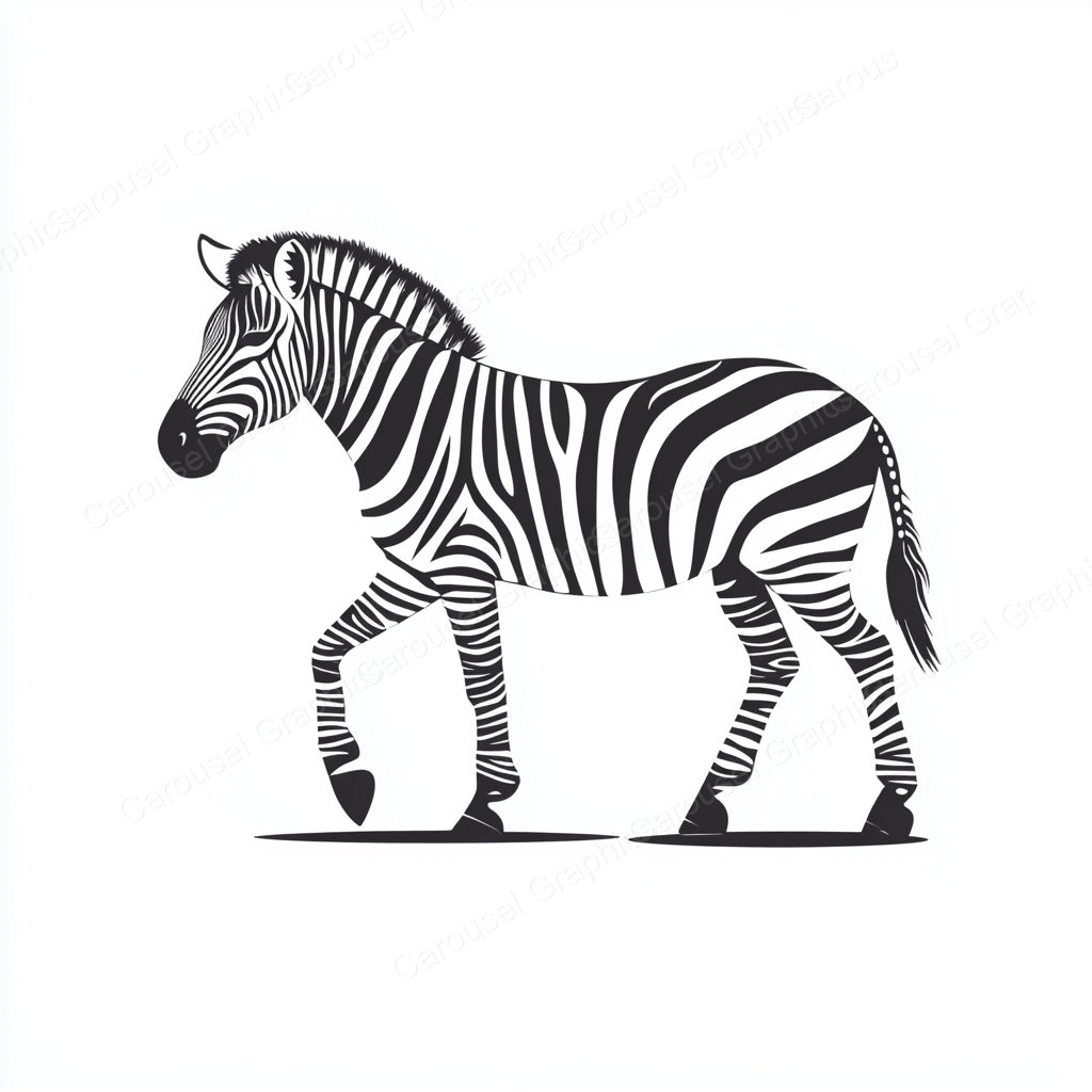 Zebra Vector Graphic preview