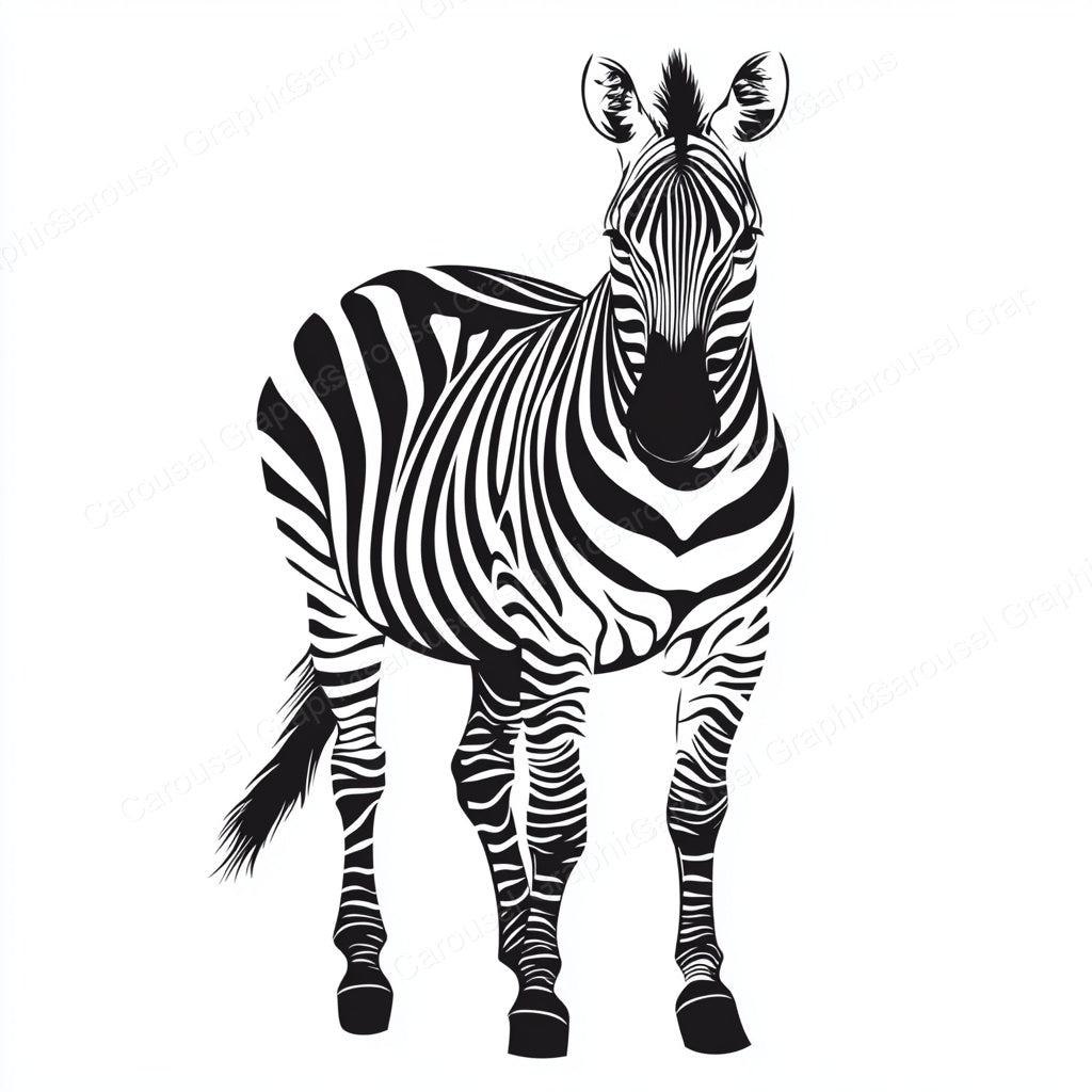 Zebra Vector Graphic preview