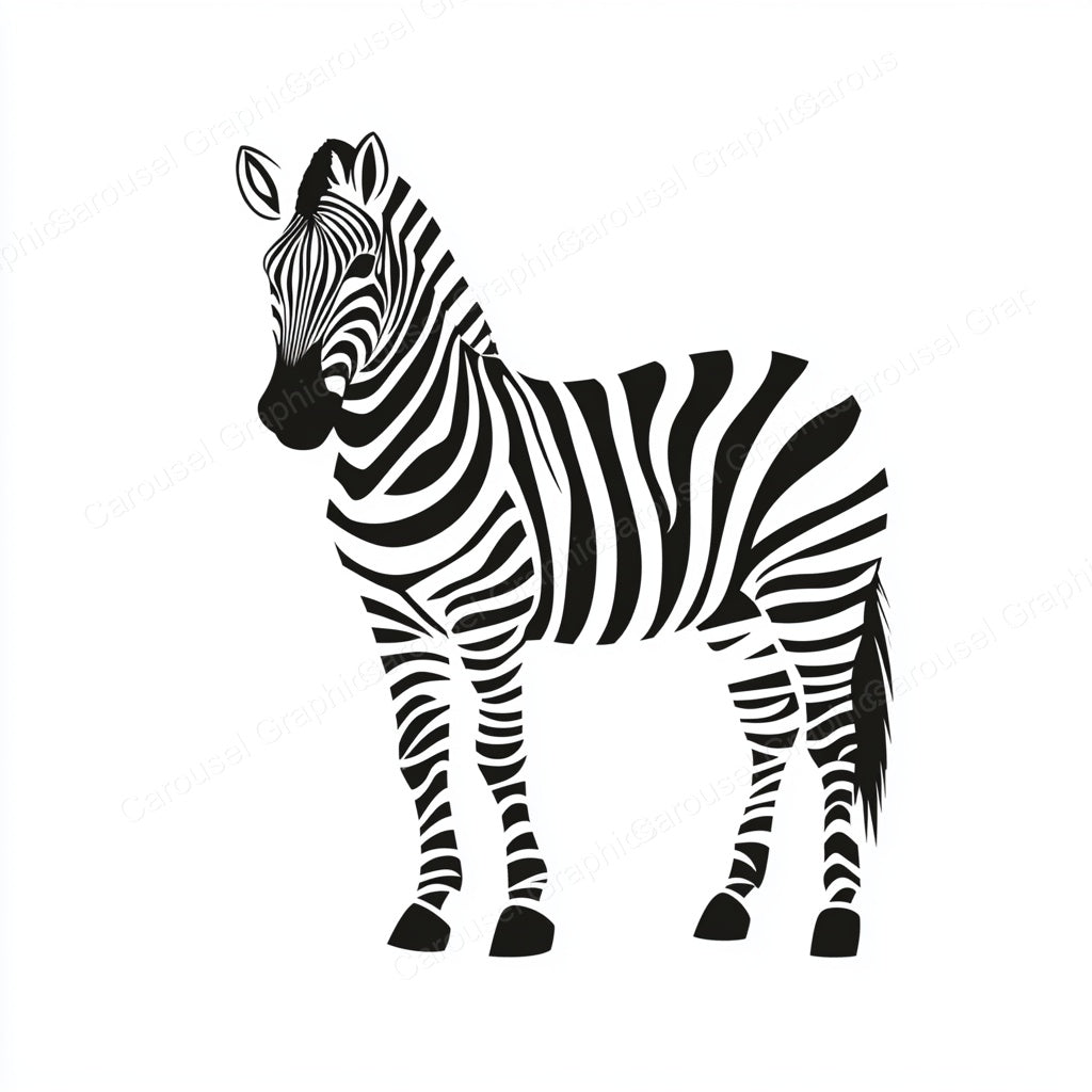 Zebra Vector Graphic preview