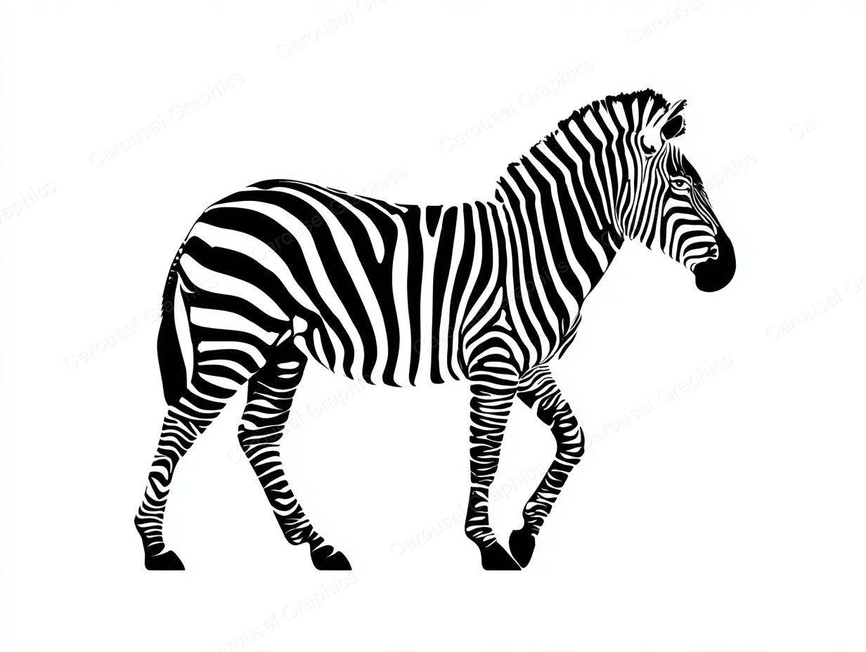 Zebra Vector Graphic preview