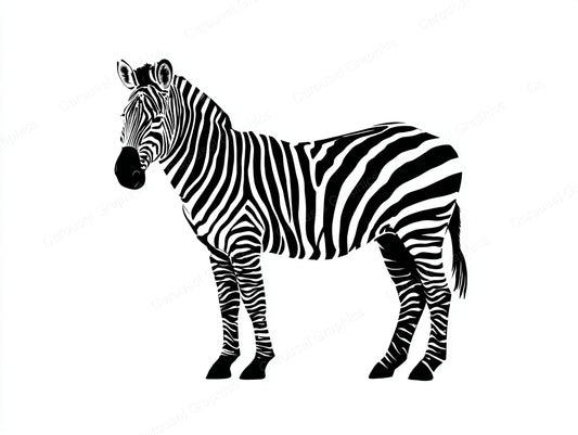 Zebra Vector Graphic preview