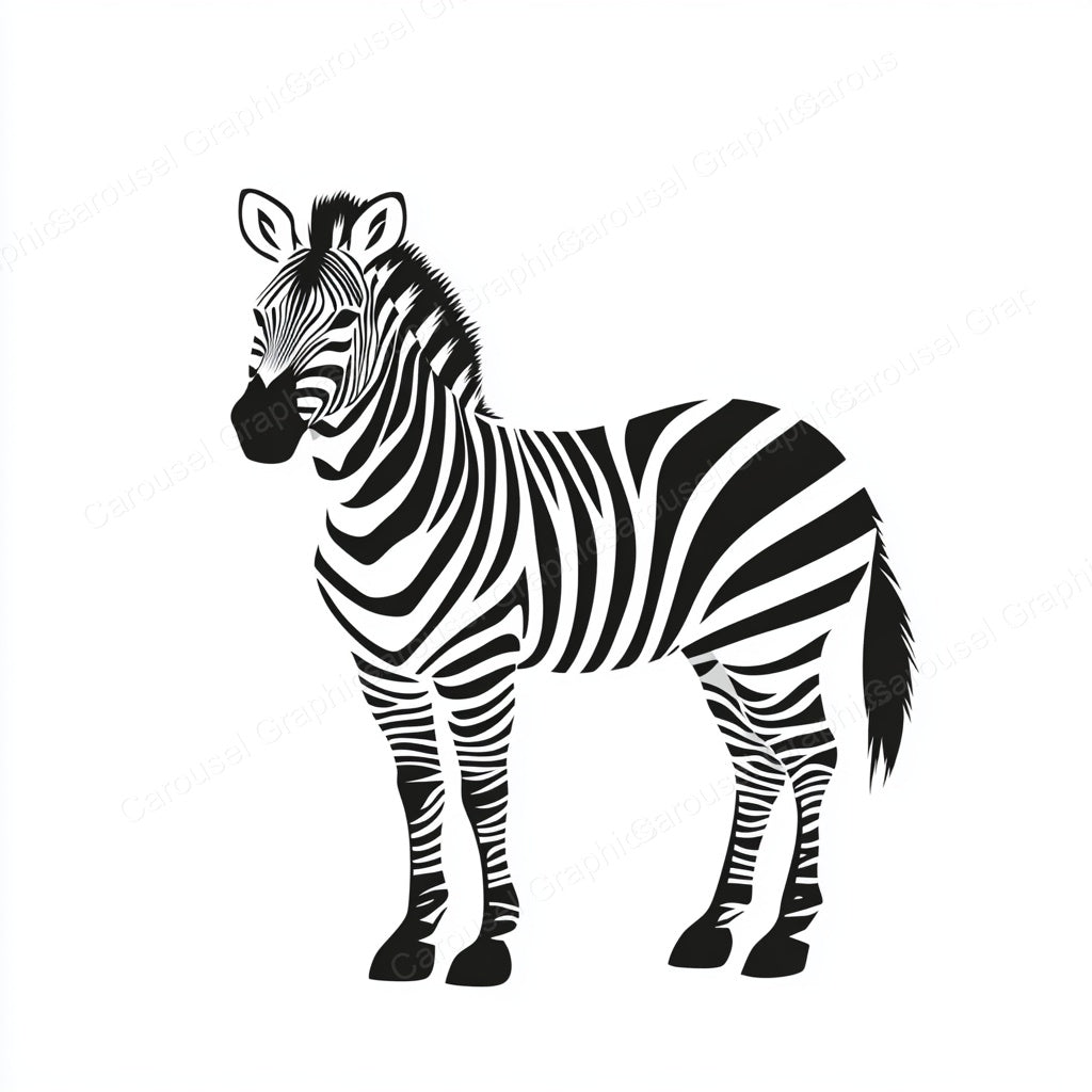 Zebra Vector Graphic preview