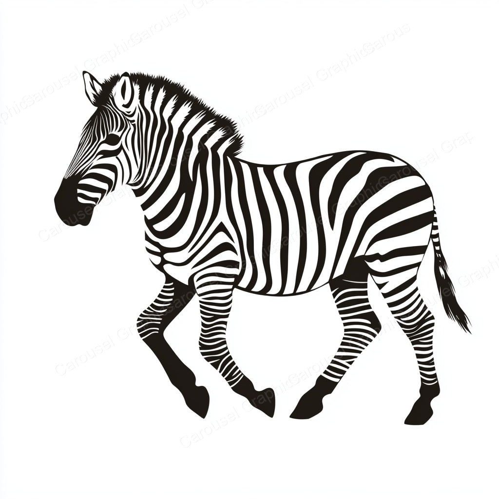 Zebra Vector Graphic preview