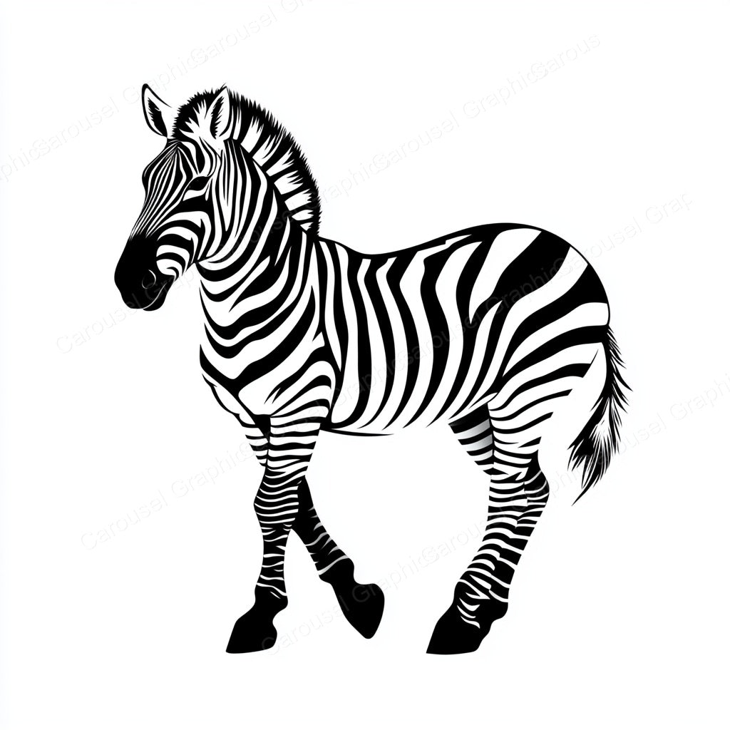 Zebra Vector Graphic preview